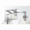 Minka-Lavery - 15022-77 - Two Light Vanity - Wynnfrost - Chrome