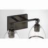 Minka-Lavery - 15022-749 - Two Light Vanity - Wynnfrost - Rustic Gun Metal