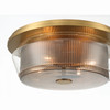 Minka-Lavery - 14014-732 - Four Light Flush Mount - Kiruna - Legacy Brass