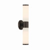 Minka-Lavery - 12062-860 - Two Light Wall Sconce - Voltelle - Dark Bronze