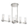 Minka-Lavery - 3896-77 - Six Light Island Pendant - Vernon Place - Chrome