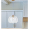 Minka-Lavery - 2725-732 - One Light Convertible Semi Flush/Pendant - Glint - Legacy Brass