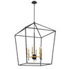 Minka-Lavery - 2106-726 - Six Light Pendant - Townhall - Coal And Soft Brass