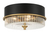 Minka-Lavery - 1905-876 - Three Light Flush Mount - Stamford - Legacy Brass
