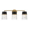 Minka-Lavery - 1903-876 - Three Light Vanity - Stamford - Legacy Brass