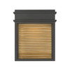 Minka-Lavery - 79501-877-L - LED Outdoor Wall Sconce - Clyne - Sand Coal Black