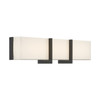 Minka-Lavery - 2922-899-L - LED Bath Bar - High Rise - Dark Matte Black