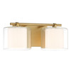 Minka-Lavery - 2062-732 - Two Light Vanity - Seville - Legacy Brass