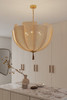 Minka-Lavery - 19875-732 - Three Light Pendant - Celestine - Legacy Brass