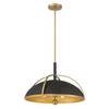 Minka-Lavery - 18314-880 - Four Light Pendant - Yorkshire - Dark Matte Black