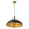 Minka-Lavery - 18314-880 - Four Light Pendant - Yorkshire - Dark Matte Black