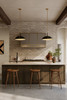 Minka-Lavery - 18312-880 - Two Light Pendant - Yorkshire - Dark Matte Black