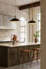 Minka-Lavery - 18312-880 - Two Light Pendant - Yorkshire - Dark Matte Black