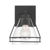Minka-Lavery - 17641-899 - One Light Bath Sconce - Lorenth - Dark Matte Black
