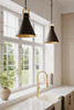 Minka-Lavery - 13105-796 - One Light Pendant - Fenric - Dark Bronze
