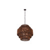 Minka-Lavery - 12959-860 - Nine Light Pendant - Beaudelle - Dark Bronze