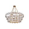 Minka-Lavery - 12856-732 - Six Light Pendant - Kintrel - Legacy Brass