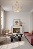 Minka-Lavery - 12856-732 - Six Light Pendant - Kintrel - Legacy Brass
