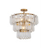 Minka-Lavery - 12654-732 - Five Light Semi-Flush Mount - Vionne - Legacy Brass
