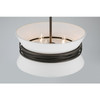 Minka-Lavery - 12417-860 - Three Light Semi-Flush Mount - Dalvor - Dark Bronze