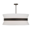 Minka-Lavery - 12416-860 - Six Light Pendant - Dalvor - Dark Bronze