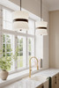 Minka-Lavery - 12415-860 - Three Light Pendant - Dalvor - Dark Bronze
