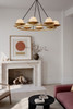 Minka-Lavery - 10388-876 - Eight Light Pendant - Olenne - Legacy Brass
