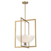 Minka-Lavery - 10256-732 - Three Light Pendant - Elowen - Legacy Brass