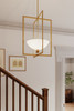 Minka-Lavery - 10256-732 - Three Light Pendant - Elowen - Legacy Brass