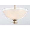 Minka-Lavery - 10255-732 - Three Light Semi-Flush Mount - Elowen - Legacy Brass