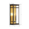 Minka-Lavery - 78402-886 - Two Light Outdoor Wall Sconce - Briarlane - Painted Legacy Brass