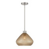 Minka-Lavery - 19415-84 - One Light Pendant - Elaris - Brushed Nickel