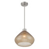 Minka-Lavery - 19415-84 - One Light Pendant - Elaris - Brushed Nickel