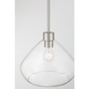 Minka-Lavery - 19414-84 - One Light Pendant - Elaris - Brushed Nickel