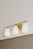 Minka-Lavery - 14373-732 - Three Light Vanity - Siena - Legacy Brass