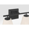 Minka-Lavery - 14372-899 - Two Light Vanity - Siena - Dark Matte Black