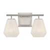 Minka-Lavery - 14372-84 - Two Light Vanity - Siena - Brushed Nickel