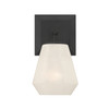 Minka-Lavery - 14371-899 - One Light Bath Sconce - Siena - Dark Matte Black
