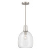 Minka-Lavery - 13125-84 - One Light Mini Pendant - Orbis - Brushed Nickel