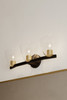 Minka-Lavery - 12483-796 - Three Light Vanity - Noellea - Dark Bronze