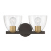 Minka-Lavery - 12482-796 - Two Light Vanity - Noellea - Dark Bronze