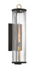 Minka-Lavery - 79002-734 - One Light Outdoor Wall Sconce - Cara - Dark Matte Black