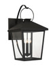 Minka-Lavery - 78002-66 - Four Light Outdoor Wall Sconce - Parkside - Sand Coal Black