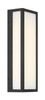 Minka-Lavery - 77801-66-L - LED Outdoor Wall Sconce - Marlborough - Sand Coal Black