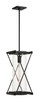 Minka-Lavery - 77604-899 - One Light Outdoor Pendant - Rockhill - Dark Matte Black