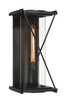 Minka-Lavery - 77602-899 - One Light Outdoor Wall Sconce - Rockhill - Dark Matte Black