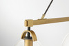 Minka-Lavery - 5717-876 - Four Light Island Pendant - Sommersby - Legacy Brass