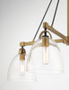 Minka-Lavery - 5714-876 - Four Light Chandelier - Sommersby - Legacy Brass