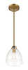 Minka-Lavery - 5711-876 - One Light Pendant - Sommersby - Legacy Brass