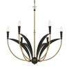 Minka-Lavery - 5696-782 - Six Light Chandelier - Miller - Legacy Brass
